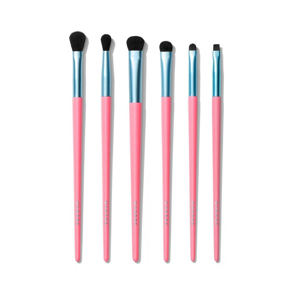 Morphe Sweet Oasis 6 Piece Eye Brush Collection Set Glam Escape Sealed BNIB NEW
